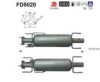 AS FD5020 Soot/Particulate Filter, exhaust system